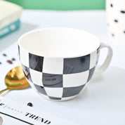 VON CASA Black & White Tea Cup - 420Ml