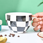 VON CASA Black & White Tea Cup - 420Ml