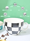 VON CASA Black & White Tea Cup - 420Ml - MARKET99