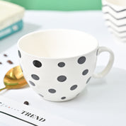 VON CASA Black & White Tea Cup - 420Ml