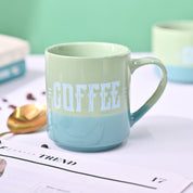 VON CASA Green Coffee Mug - 350Ml