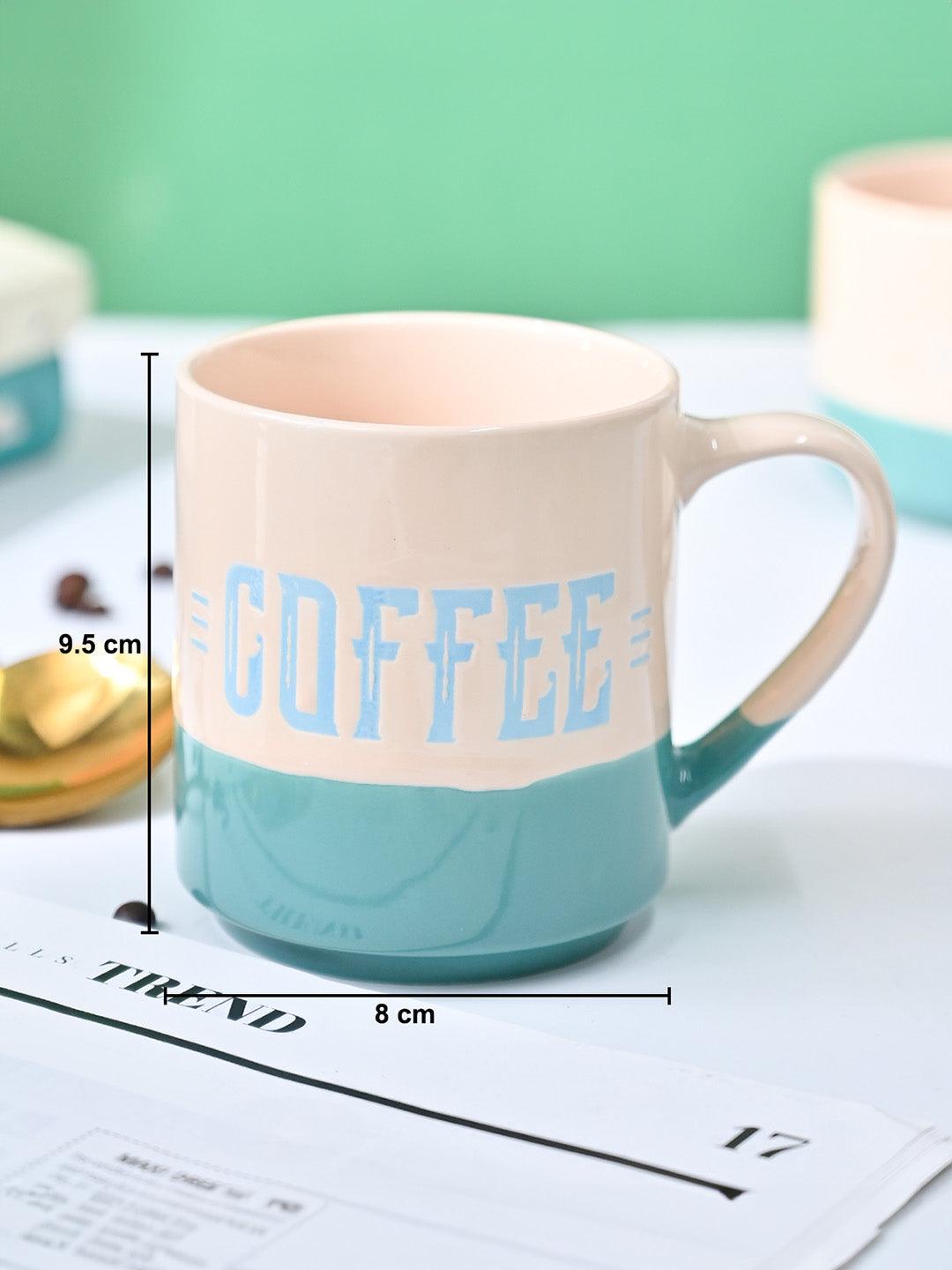 VON CASA Beige Coffee Mug - 350Ml - MARKET99