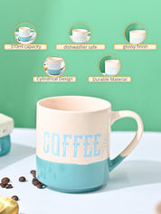 VON CASA Beige Coffee Mug - 350Ml - MARKET99