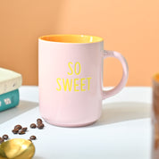 VON CASA Pink Mug (So Sweet) - 420Ml