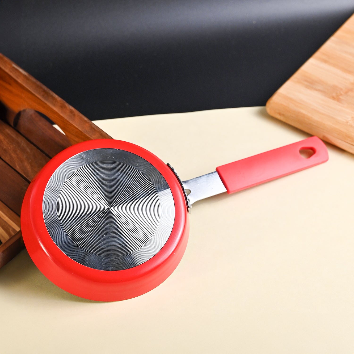 Market99 Black & Red Frying Pan