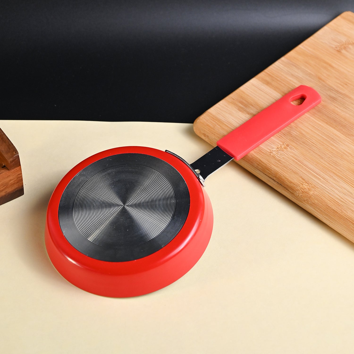 Market99 Black & Red Frying Pan