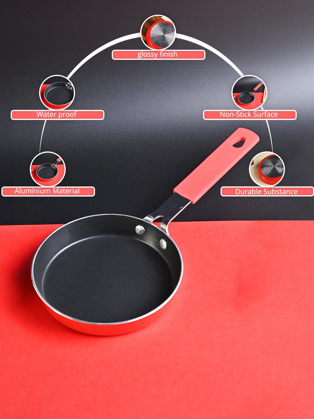Market99 Black & Red Frying Pan