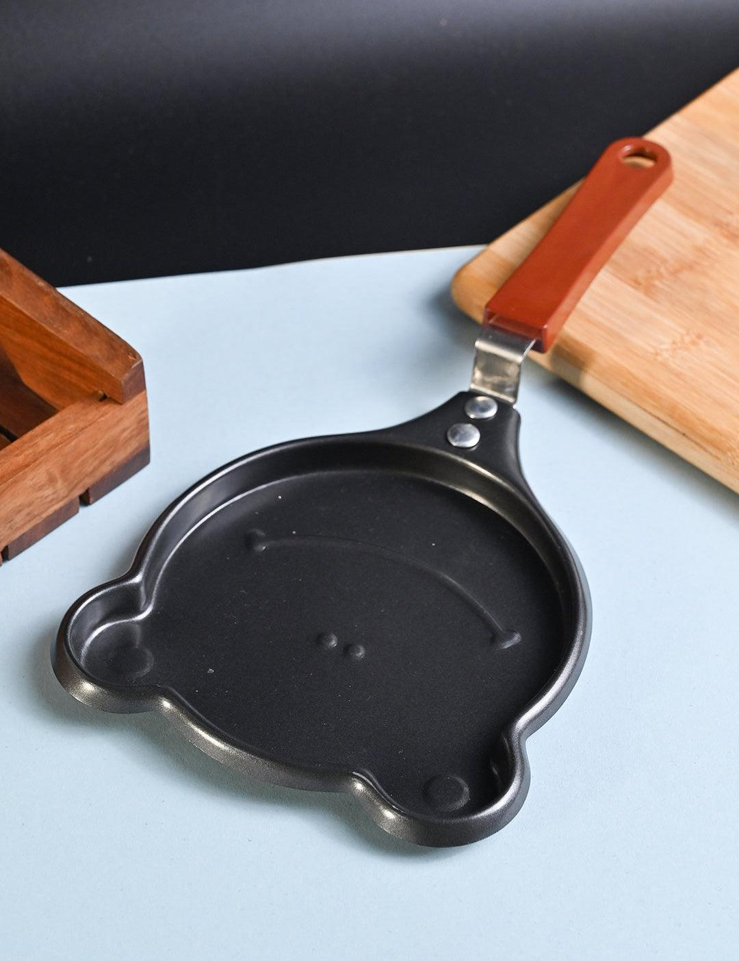 Market99 Black & Red Frying Pan - MARKET99