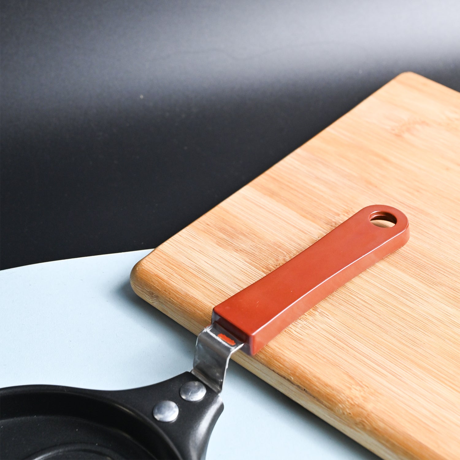 Market99 Black & Red Frying Pan