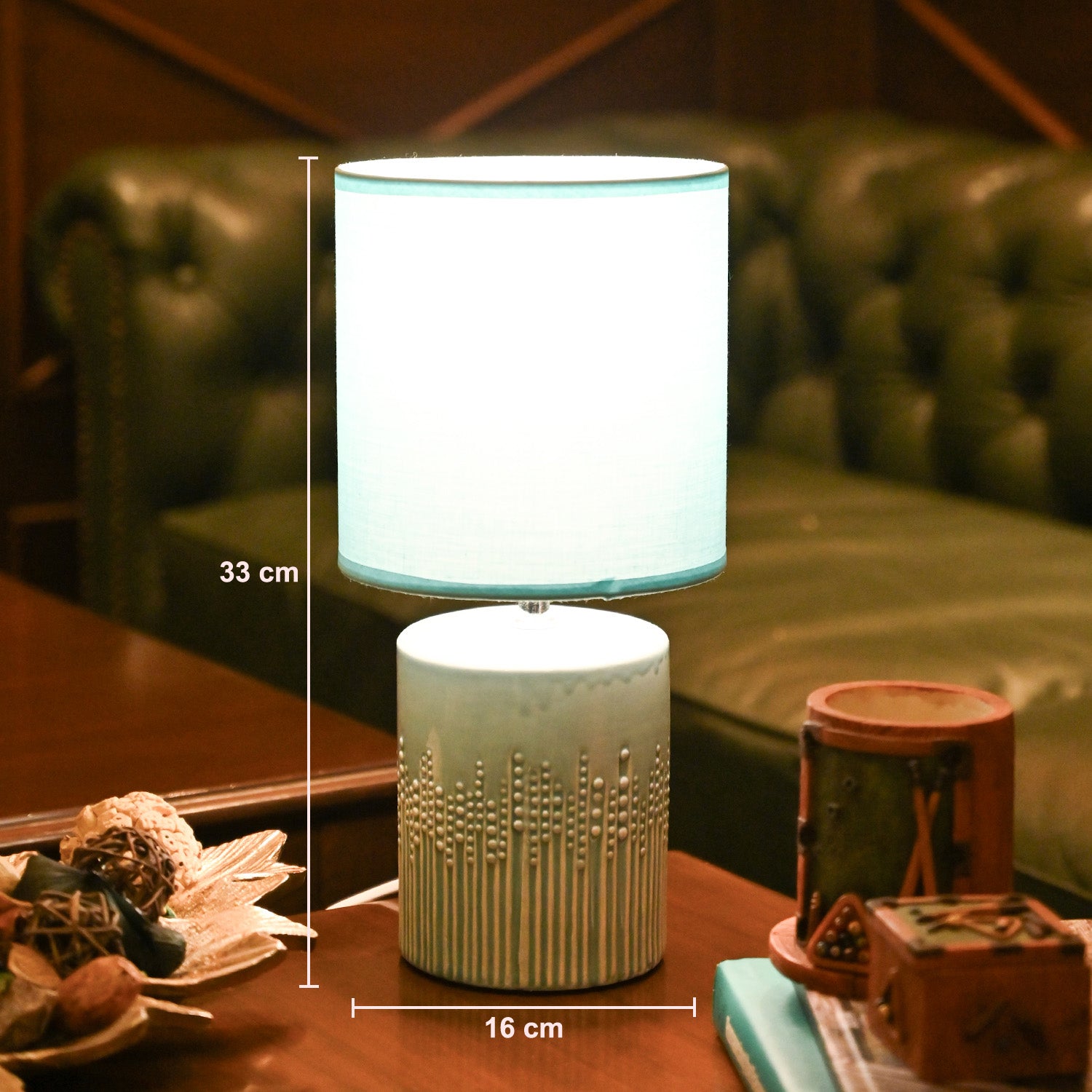 VON CASA Cyan Table Lamp