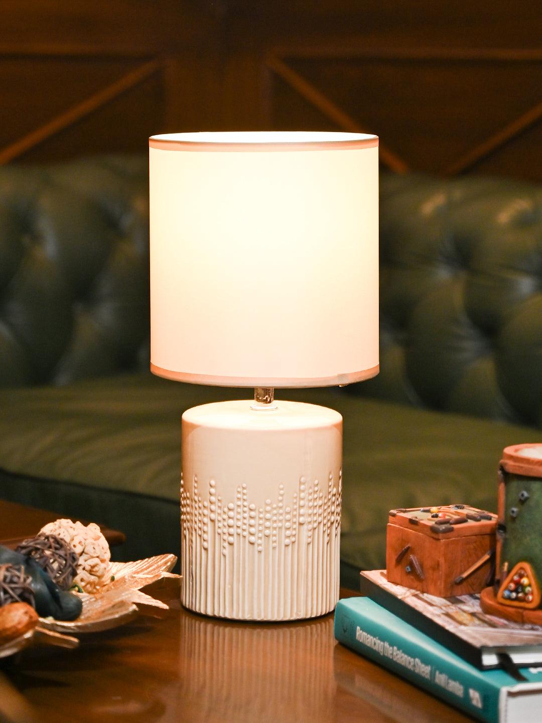 VON CASA Beige Table Lamp - MARKET99