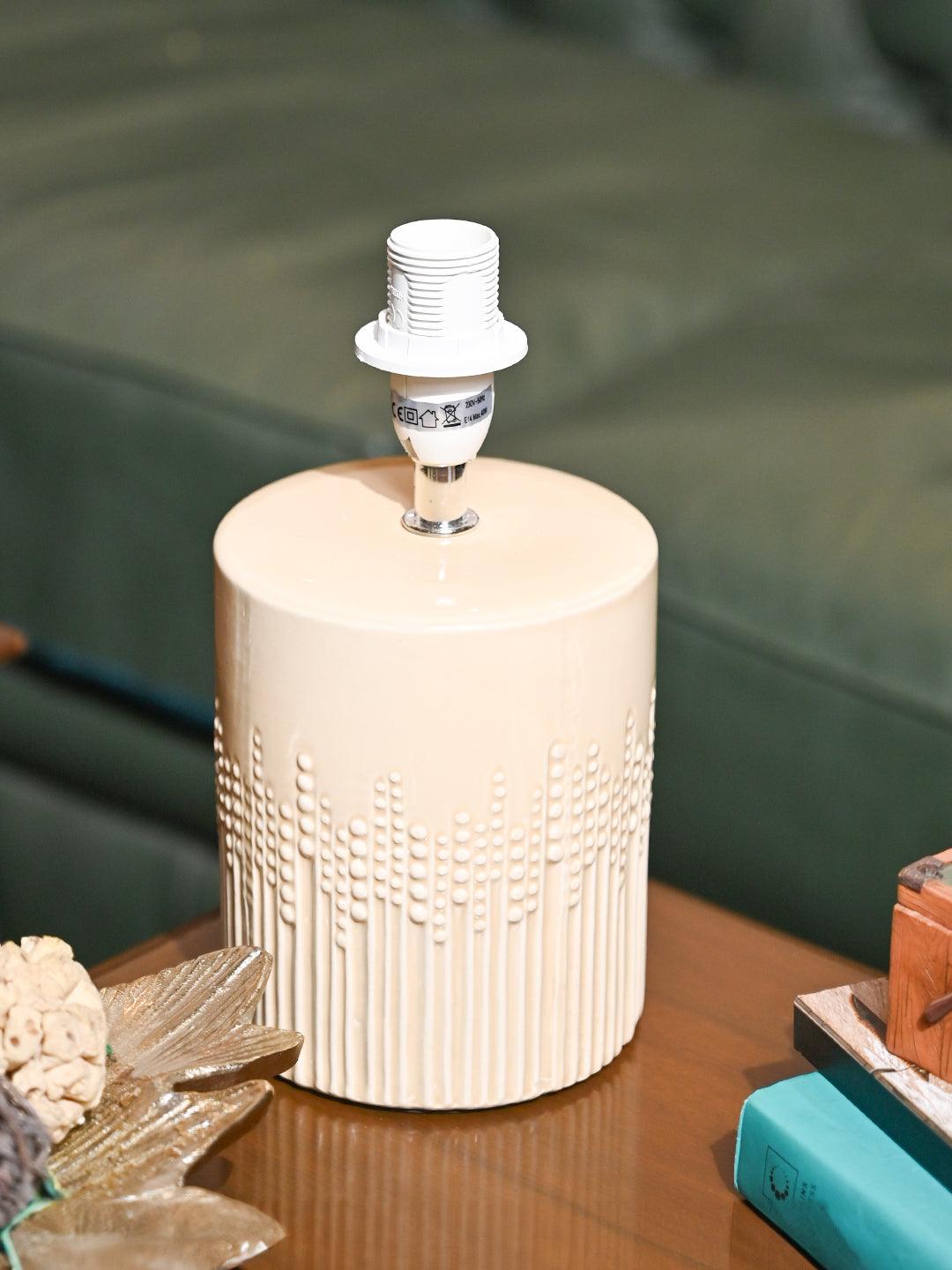 VON CASA Beige Table Lamp - MARKET99