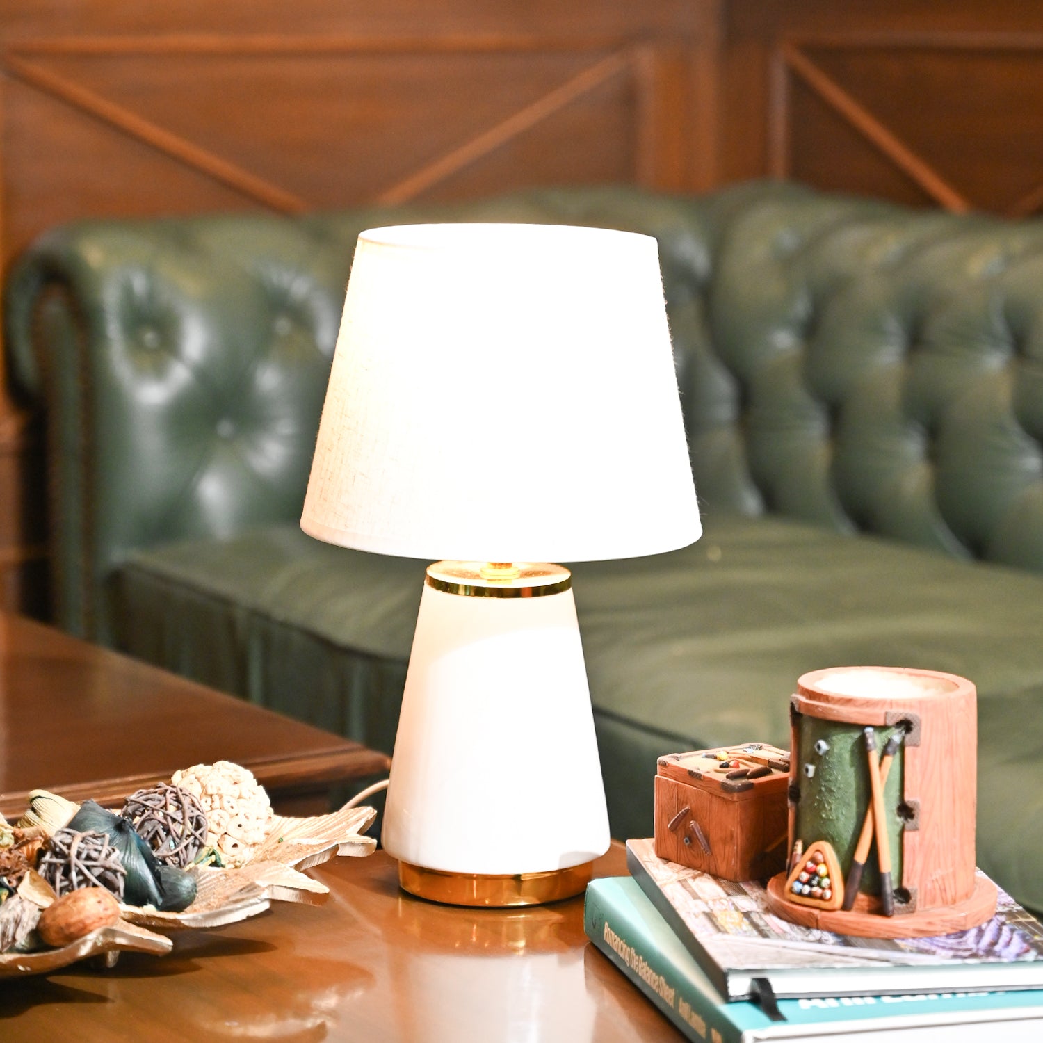 VON CASA Off White Table Lamp