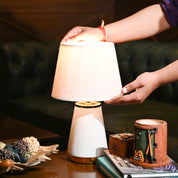 VON CASA Off White Table Lamp