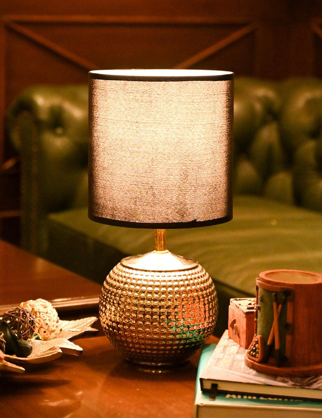 VON CASA Black& Golden Table Lamp - MARKET99