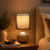 VON CASA Black& Golden Table Lamp