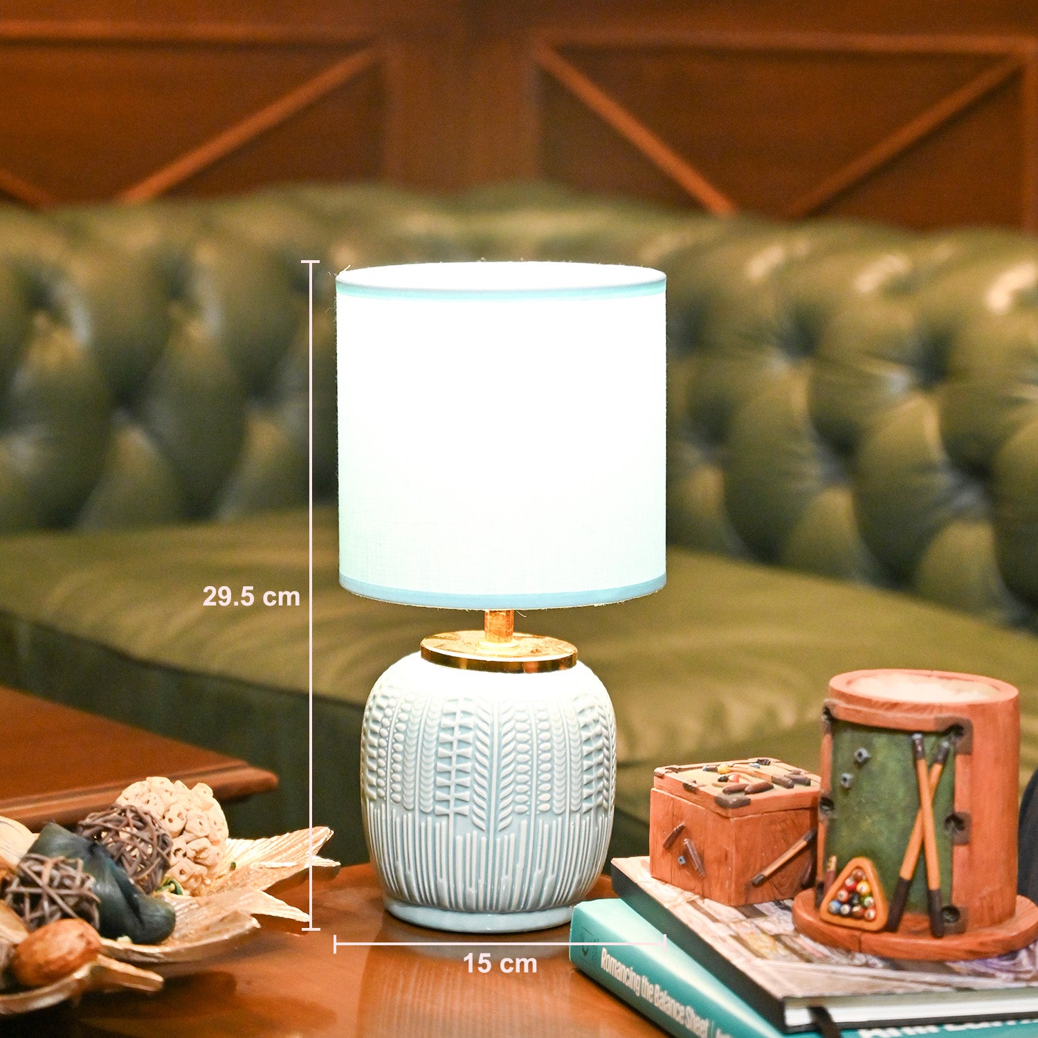 VON CASA Cyan Table Lamp