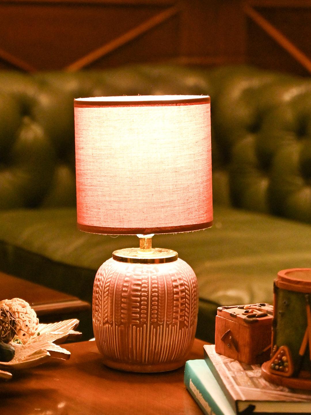 VON CASA Red Table Lamp - MARKET99