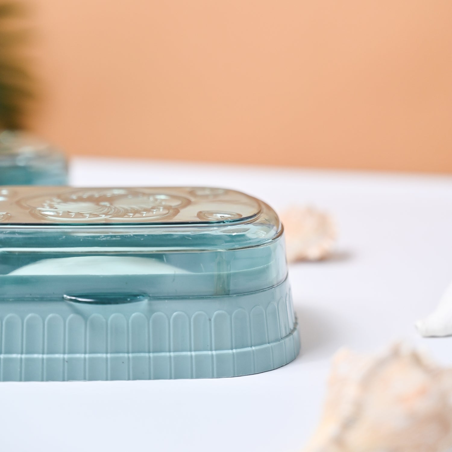 Market99 Plastic Teal Soap Dish Holders