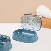 Market99 Plastic Blue Soap Dish Holders