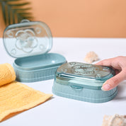Market99 Plastic Teal Soap Dish Holders
