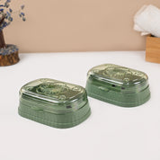 Market99 Plastic Teal Soap Dish Holders