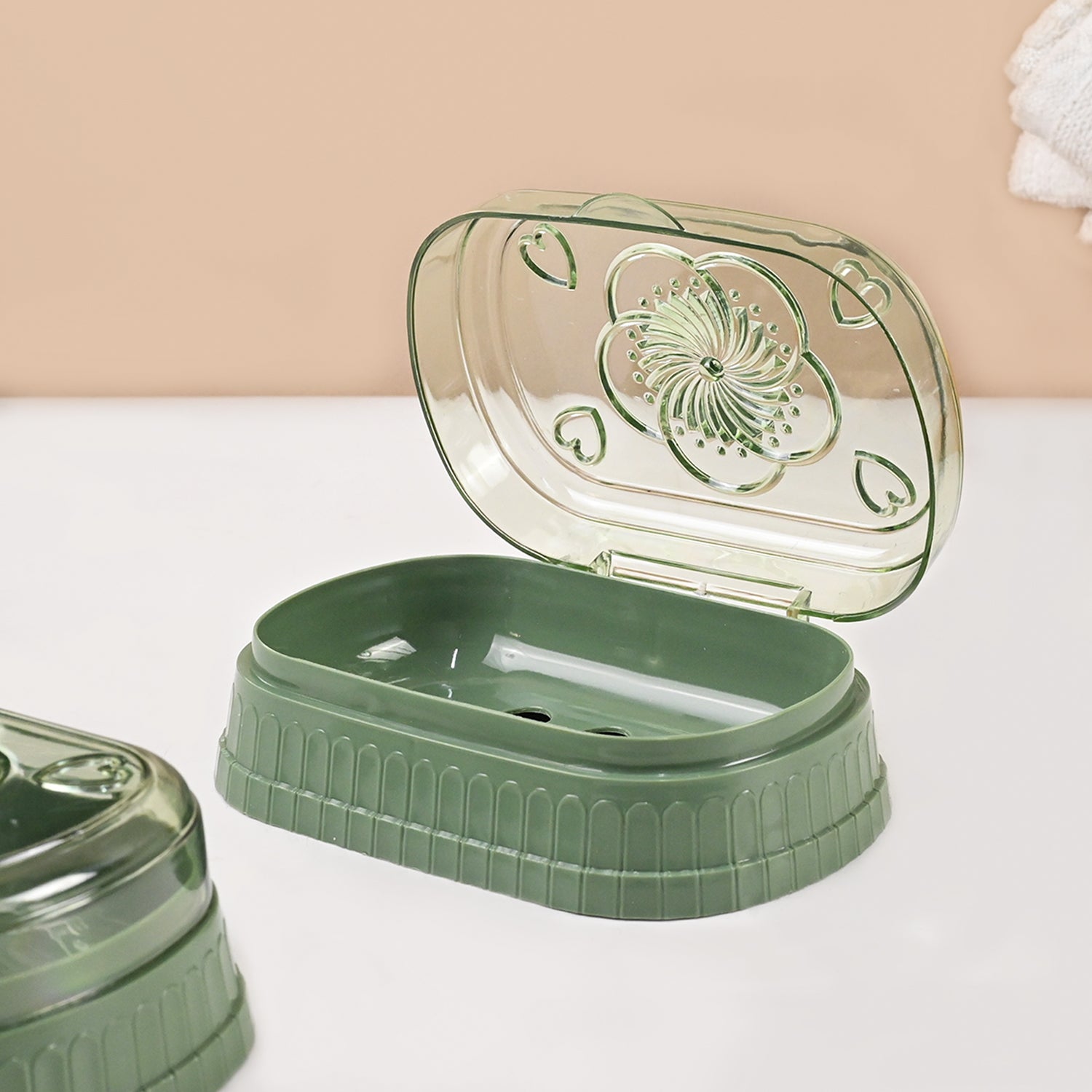 Market99 Plastic Teal Soap Dish Holders