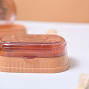 Market99 Plastic Peach & Beige Soap Dish Holders