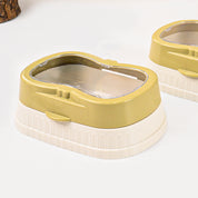 Market99 Plastic Off White Soap Dish - Set Of 2