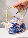 Market99 Ceramic Tea Pots - Chinese Print, 900ml - MARKET99