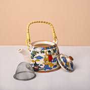 Market99 Ceramic Tea Pots - Chinese Print, 900ml