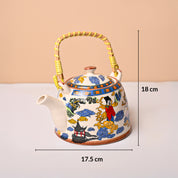 Market99 Ceramic Tea Pots - Chinese Print, 900ml