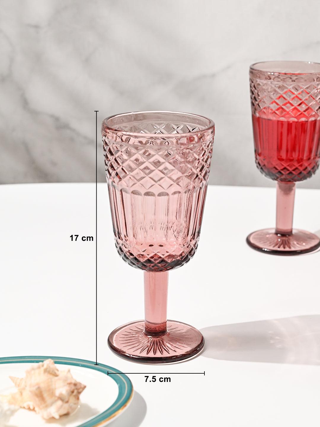 Market99 Wine Stem Glass Set Of 6 -Each (300 Ml)