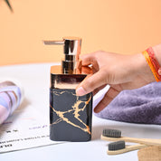 VON CASA Marble Soap Dispenser - Black