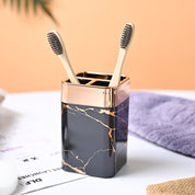 VON CASA Marble Toothbrush Holder - Black