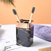 VON CASA Marble Textured  Bathroom Set - Black
