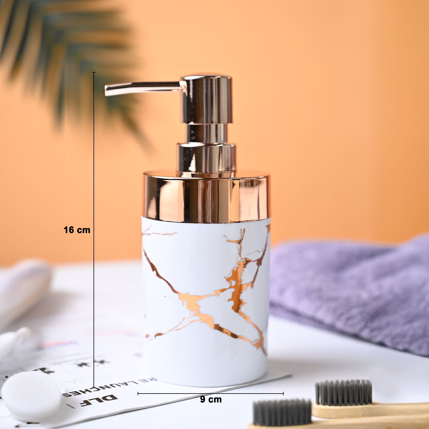 VON CASA Marble Bathroom Set - White