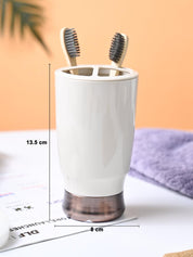 VON CASA Off White Toothbrush Holder - MARKET99