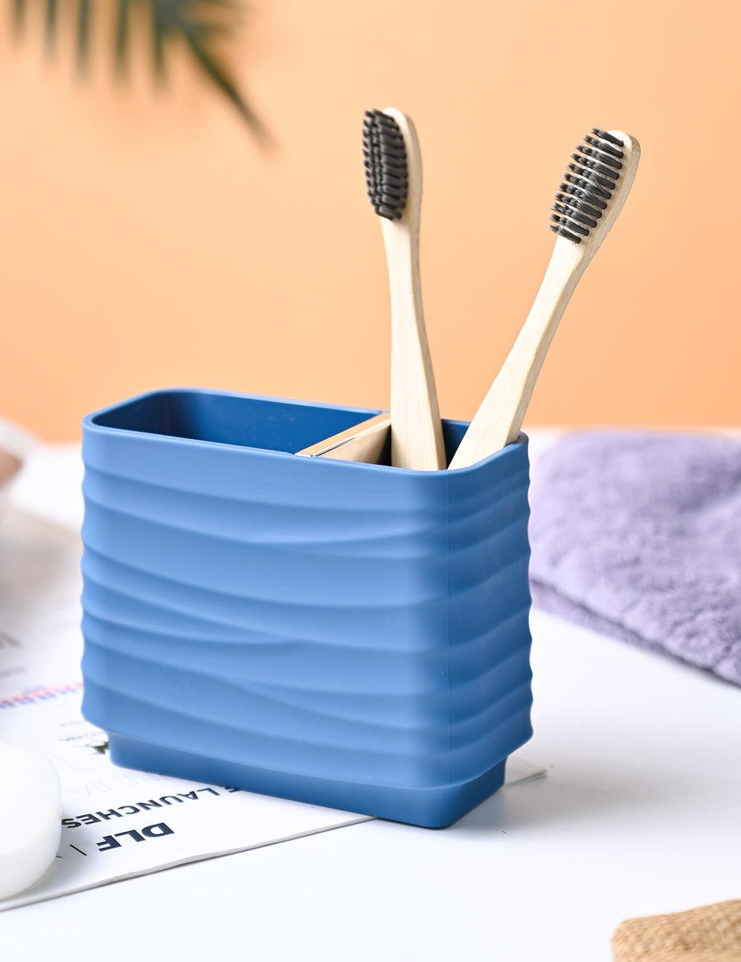 VON CASA Blue Toothbrush Holder - MARKET99