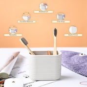 VON CASA Light Beige Toothbrush Holder