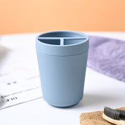 VON CASA Blue Plastic Toothbrush Holder