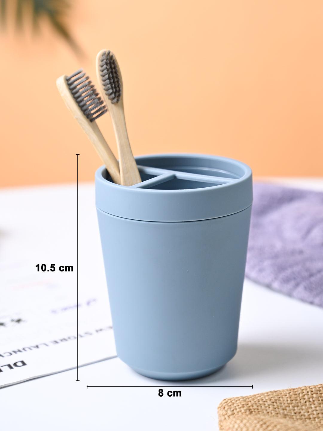 VON CASA Blue Plastic Toothbrush Holder - MARKET99