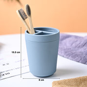 VON CASA Blue Plastic Toothbrush Holder
