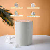 VON CASA Plastic Dustbin