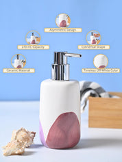 VON CASA 'Off White & Asymmetric' Soap Dispenser - 360mL - MARKET99