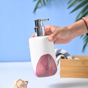 VON CASA 'Off White & Asymmetric' Soap Dispenser - 360mL