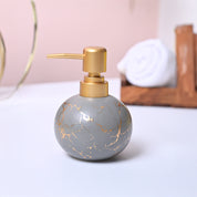 Grey Ceramic Soap Dispenser