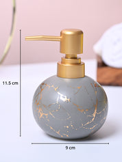 Grey Ceramic Soap Dispenser - MARKET99