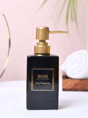 Black and Golden Square Soap Dispenser - MARKET99