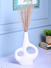 Chic White Ceramic Vase - MARKET99